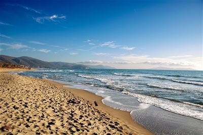 Italien Toskana Maremma Nationalpark Strand